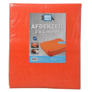 DEKKLEED  3X 4 MTR ORANJE 150 GRAM