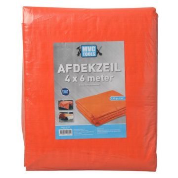 DEKKLEED  4X 6 MTR ORANJE 150 GRAM