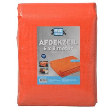 DEKKLEED  6X 8 MTR ORANJE 150 GRAM