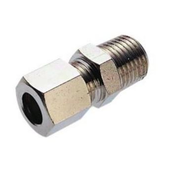 KNEL KOPP.  6X1/4 MESSING