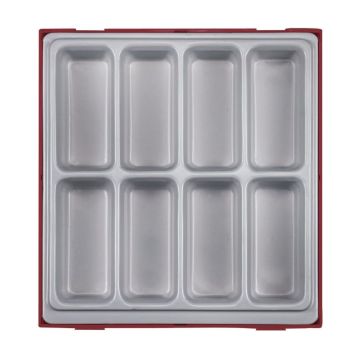 LEDIGE DTC-TRAY 8-VAK VERDELING TENG