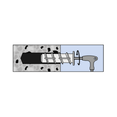 plug in de muur draaien met gereedschap plug in de muur draaien met gereedschap