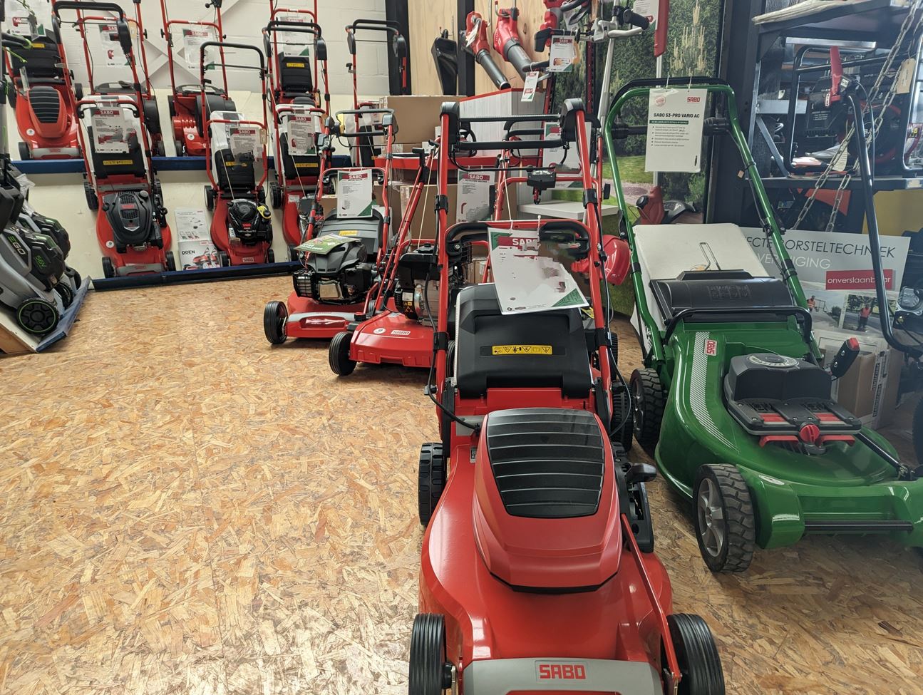 Sabo dealer Friesland showroom St. Annaparochie