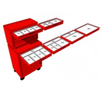 Teng Tools gereedschap trays Teng Tools gereedschap trays